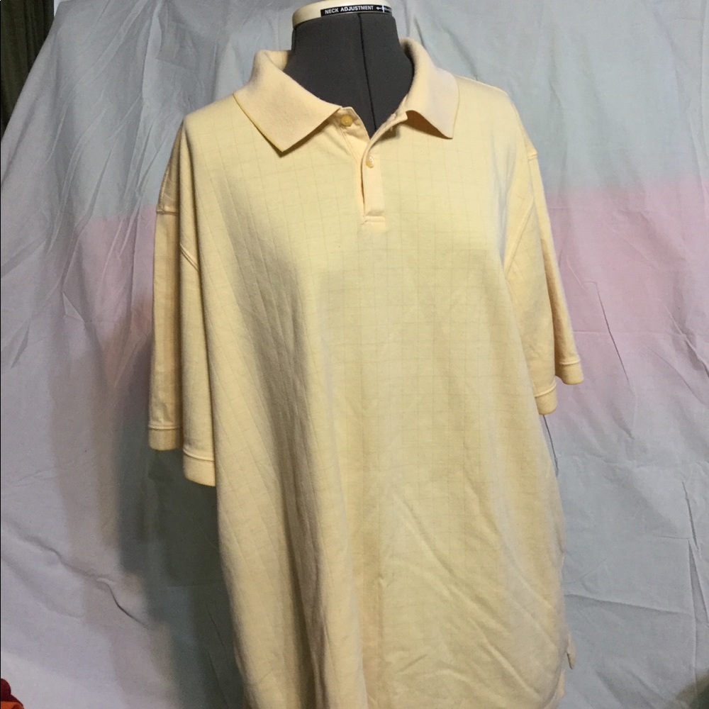 4 for $20 Haggar XL Yellow Polo🍒